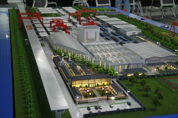 濟(jì)萊高鐵梁場(chǎng)沙盤